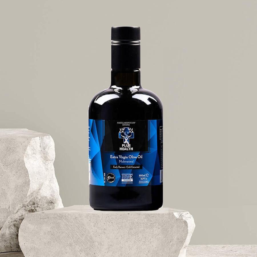 Plus Health Blue Multivarietal EVOO