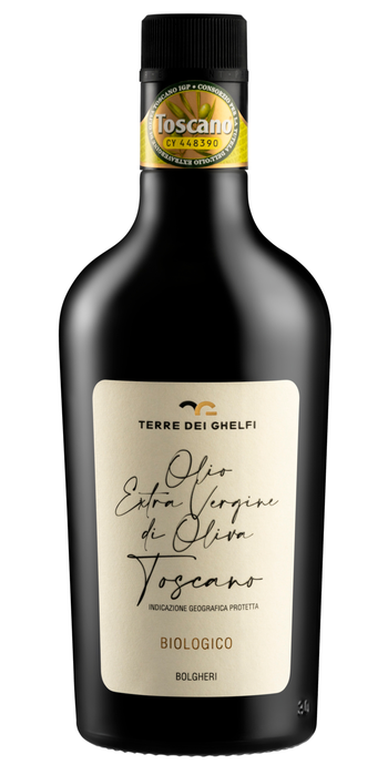 TERRE DEI GHELFI EXTRA VIRGIN OLIVE OIL TOSCANO IGP BOLGHERI – BIOLOGICO
